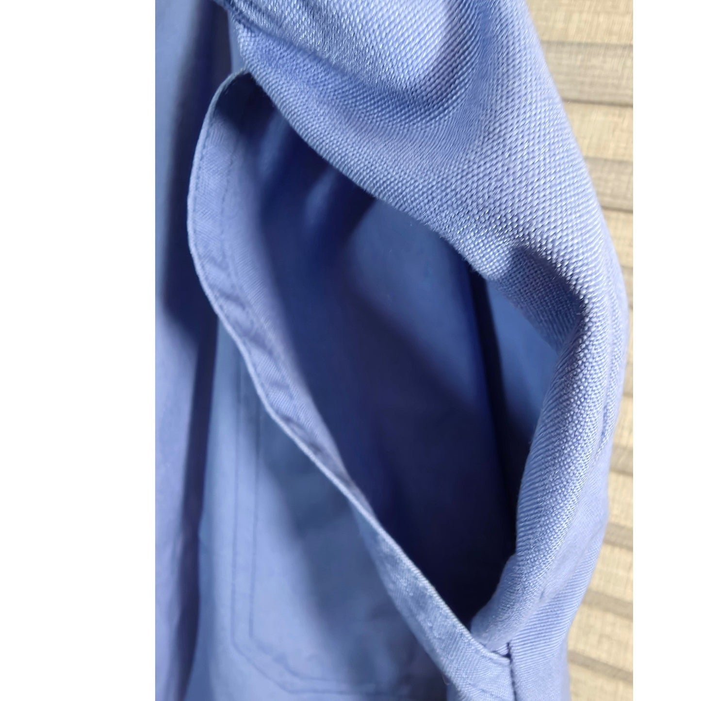 Vtg Koret Francisca Pull On Pants Womens 28W 28 W Blue Elastic Waist Pull On USA