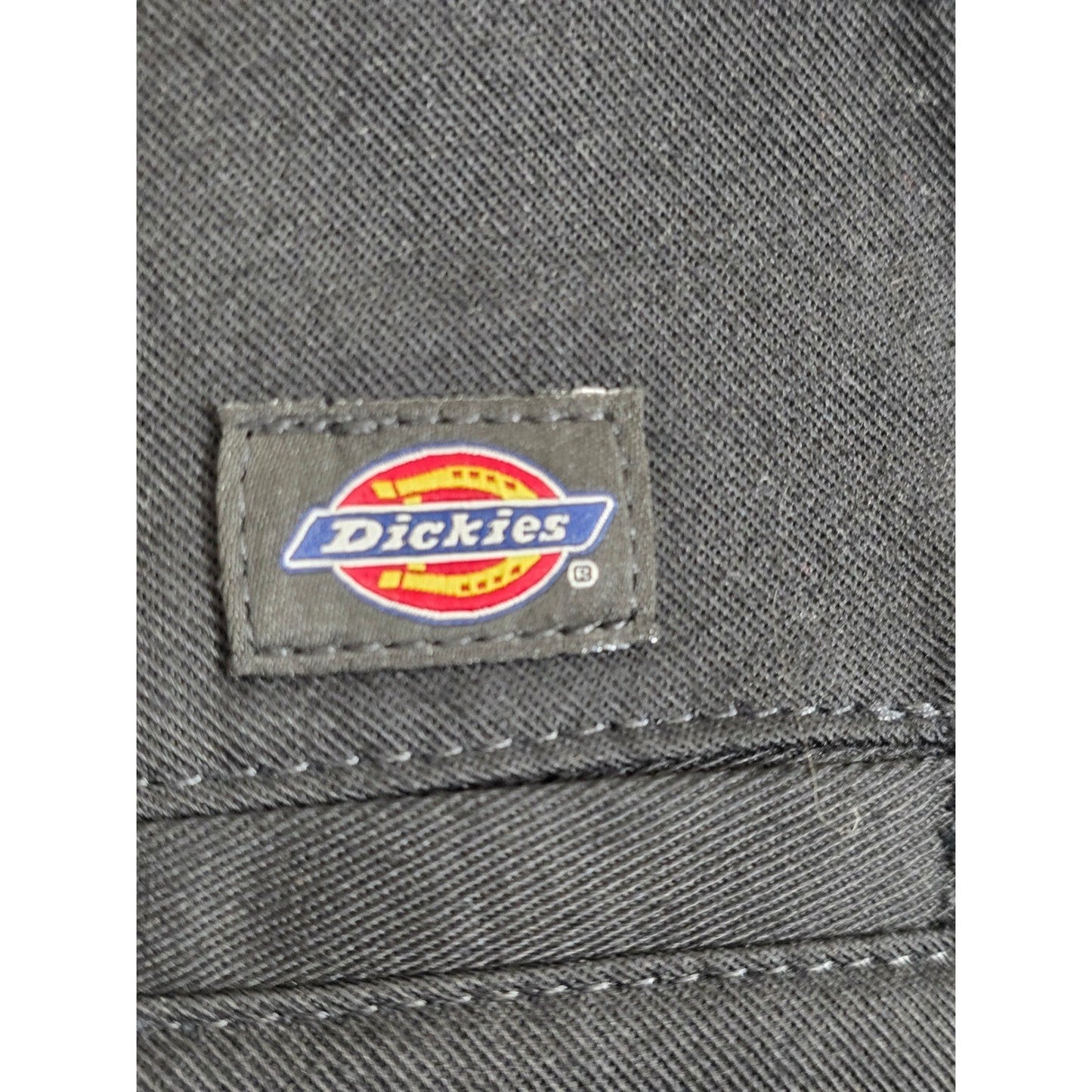 NEW Dickies Skinny Fit Pants Womens Plus Size 24 W 24W Black Stretch Twill Work
