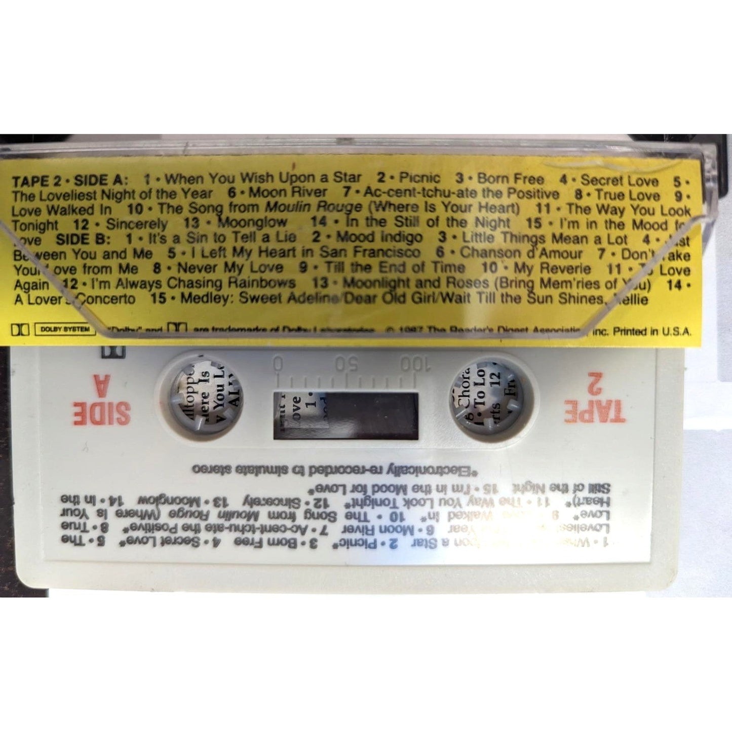 Reader's Digest Cassette Tape 2 Golden Groups Choruses Sing All Your Favorites
