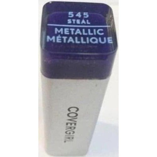 NEW Covergirl Exhibitionist Lipstick Full Size 545 Steal Purple Metallic Sealed