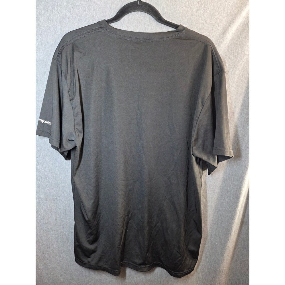 U.S. Army T-Shirt Mens L Large Lg Black Short Sleeve Performance Graphic Tee