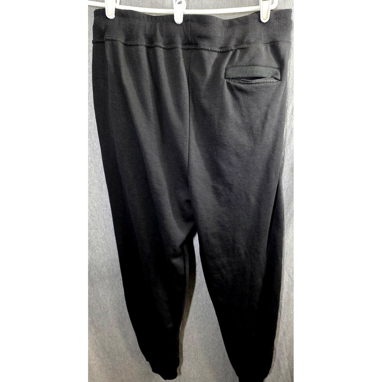 Realtree Jogger Big Mens PLus Size XX Large 2XL 2X Black Zipper Pockets Pockets