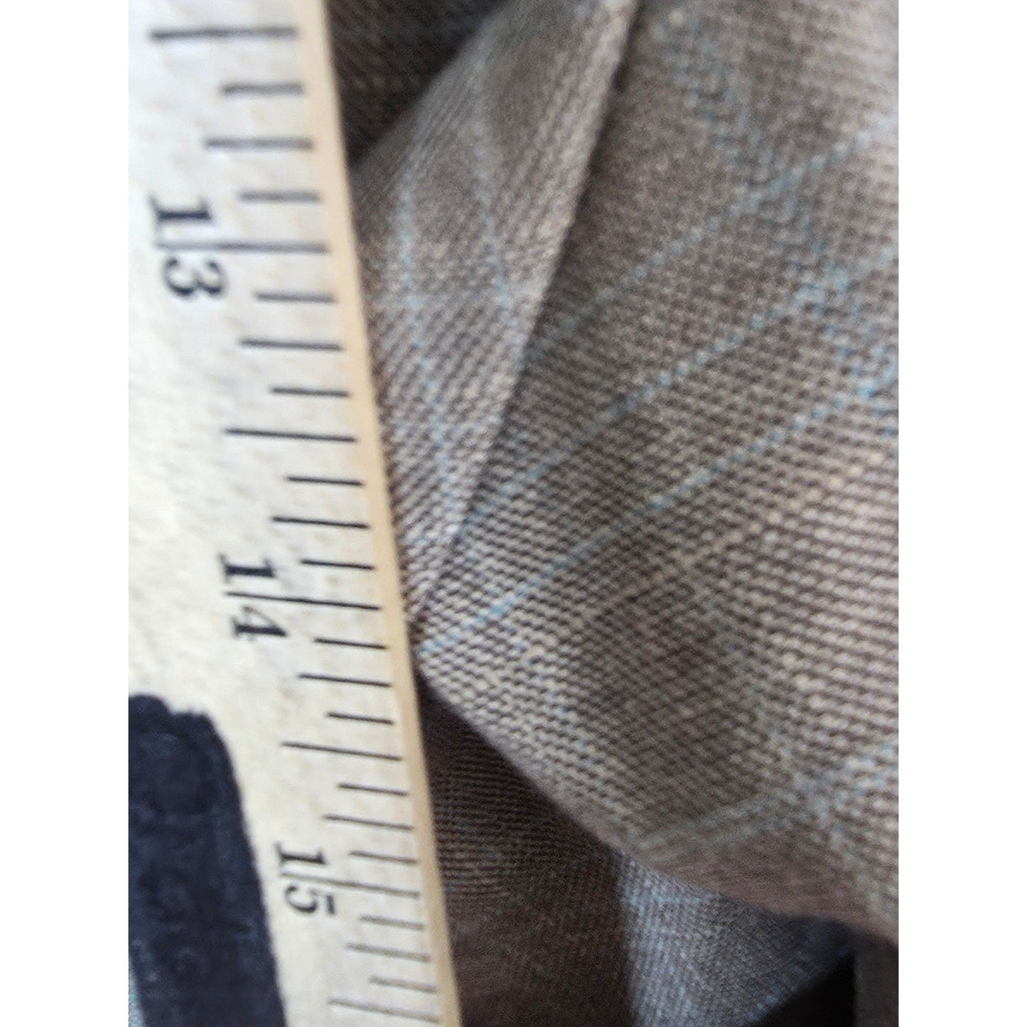 NWT MaCYS $42 Vtg Alfred Dunner Town & Country Pants 14P 14 P Petite Brown Plaid