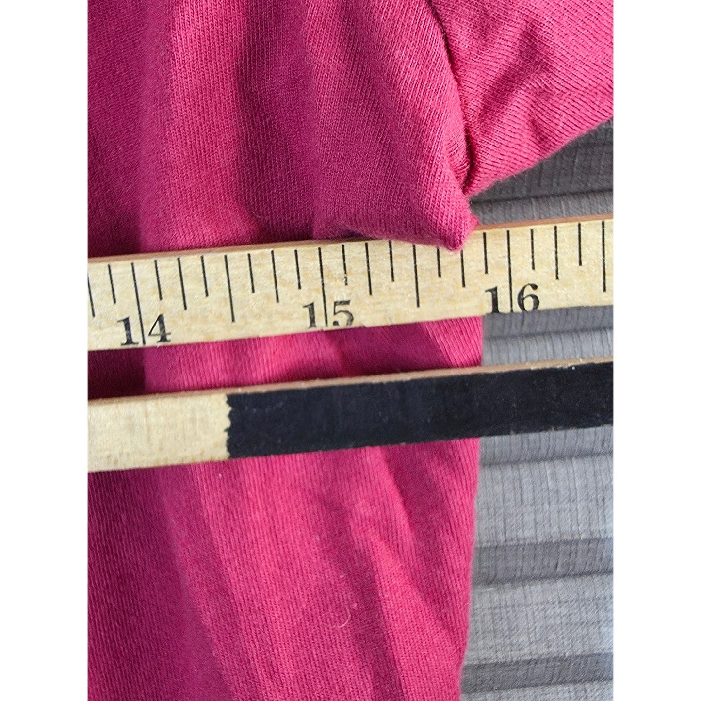 Gap 1969 Logo Graphic T-Shirt Womens L Lg Large Maroon Short Sleeve Cotton Pink