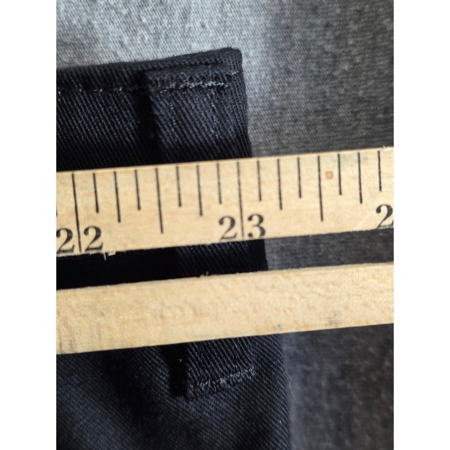 NEW Dickies Skinny Fit Pants Womens Plus Size 24 W 24W Black Stretch Twill Work