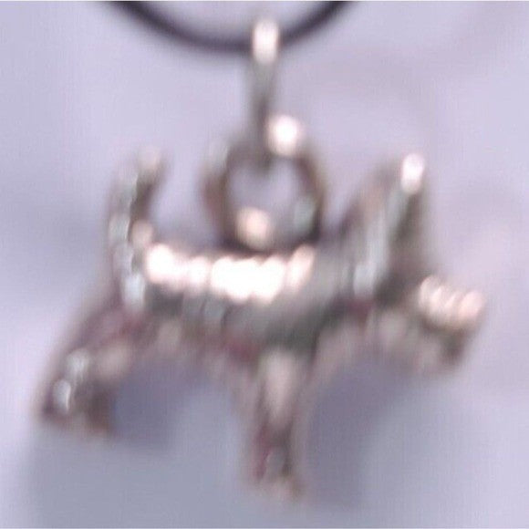 Scottie Westie West Highland Terrier Canine Dog Charm Pendant Lover SilverTone