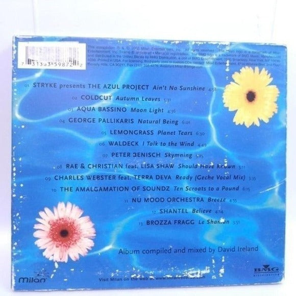 Milan California Dreamin CD 2002 Blue Vintage Electronic David Ireland Foldout