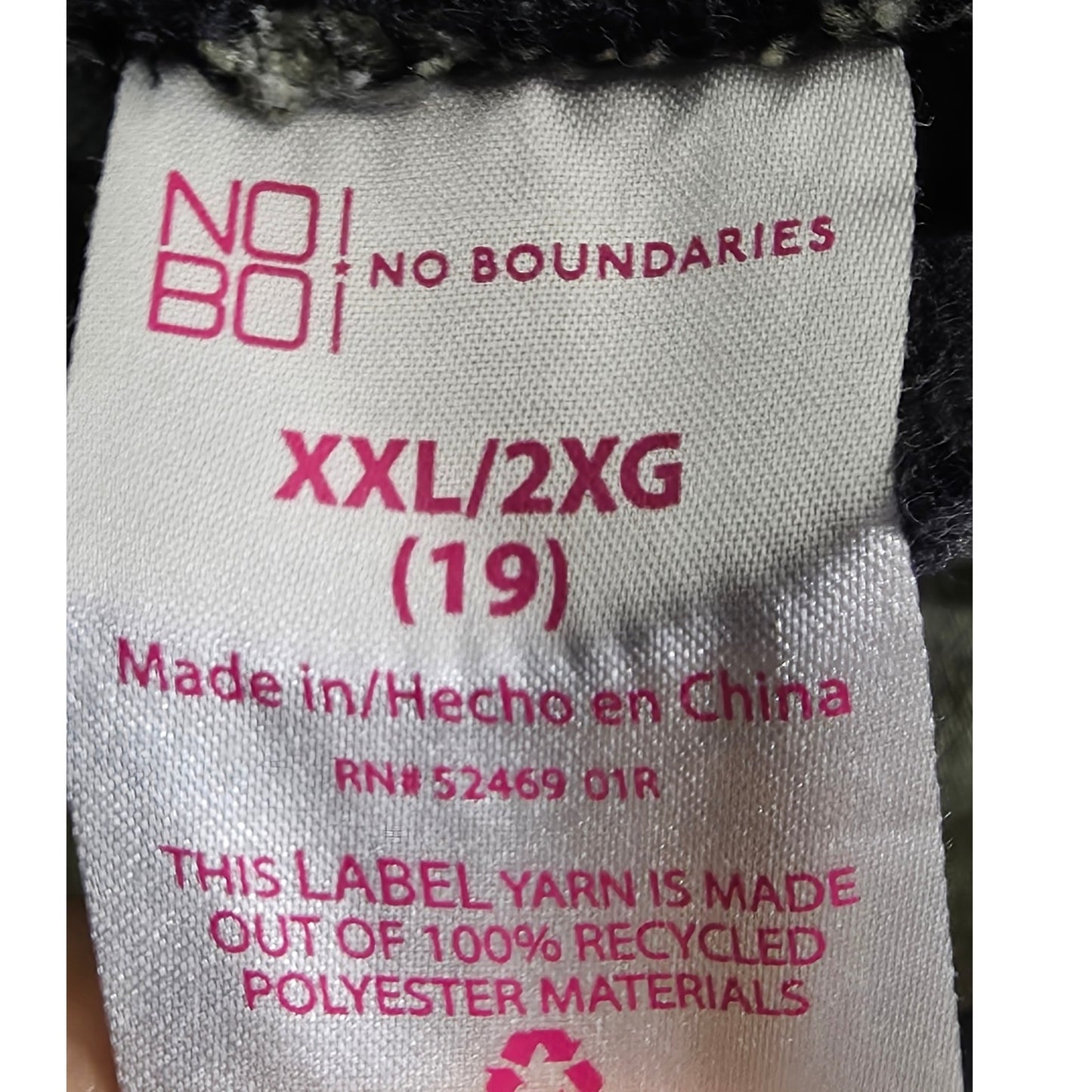 NObo No Boundaries Green Camo Jeggings XXL 19 Green Camouflage Leggings Pockets