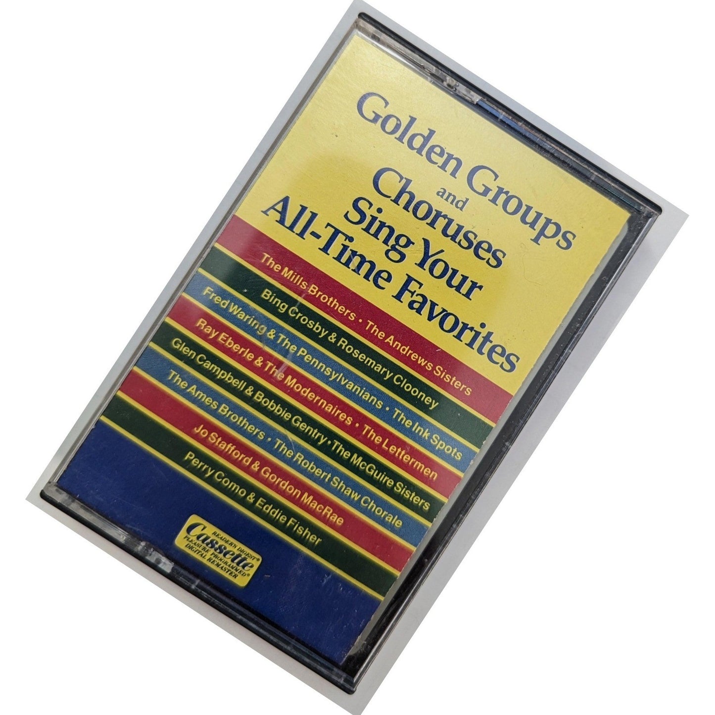 Reader's Digest Cassette Tape 2 Golden Groups Choruses Sing All Your Favorites
