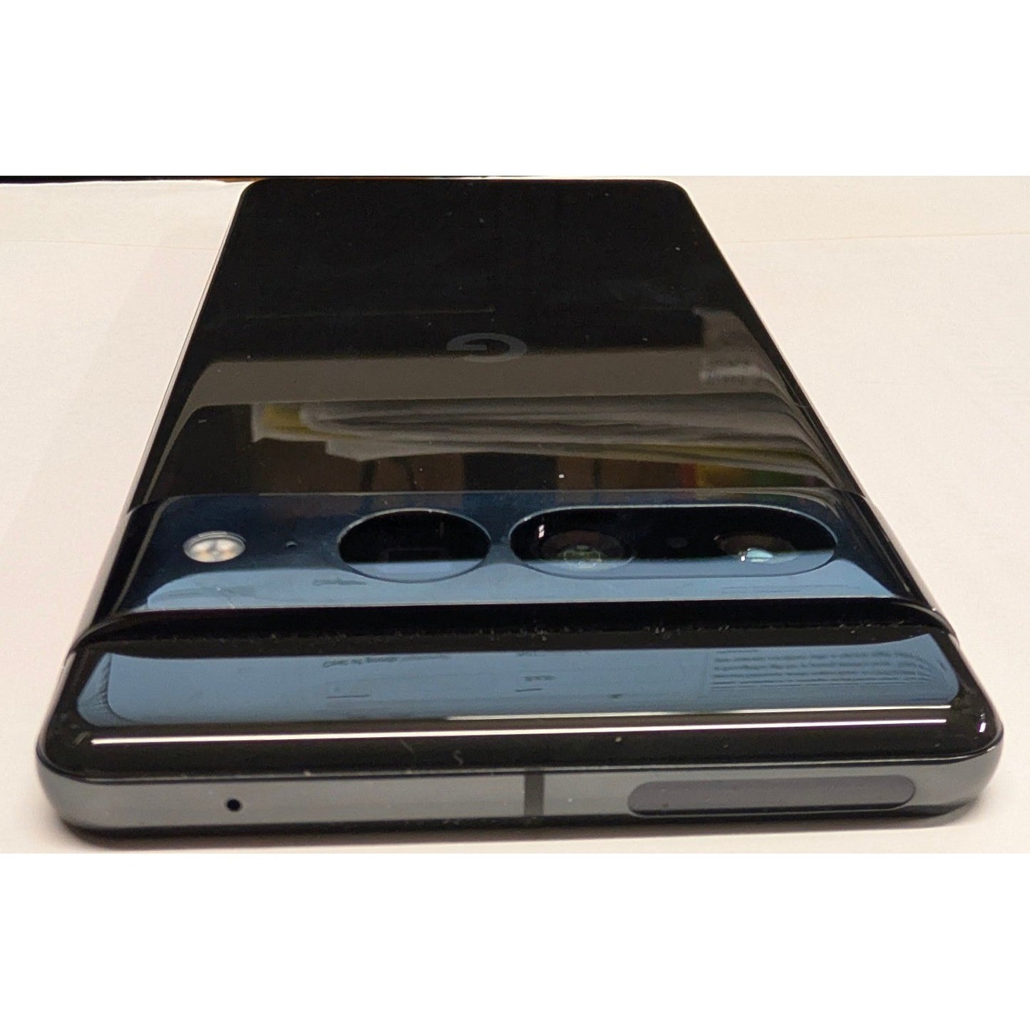 Google Pixel 7 Pro Smartphone Obsidian Black Damaged Dropped OnFace Parts Repair