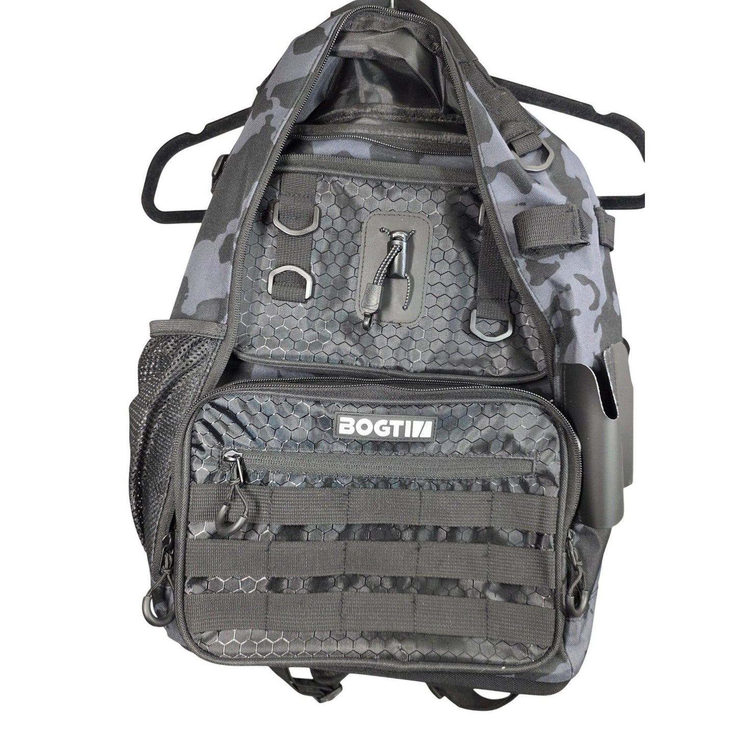 New Tactical Fishing MOLLE Backpack Sling Shoulder Handle Black Camo Utility Bag