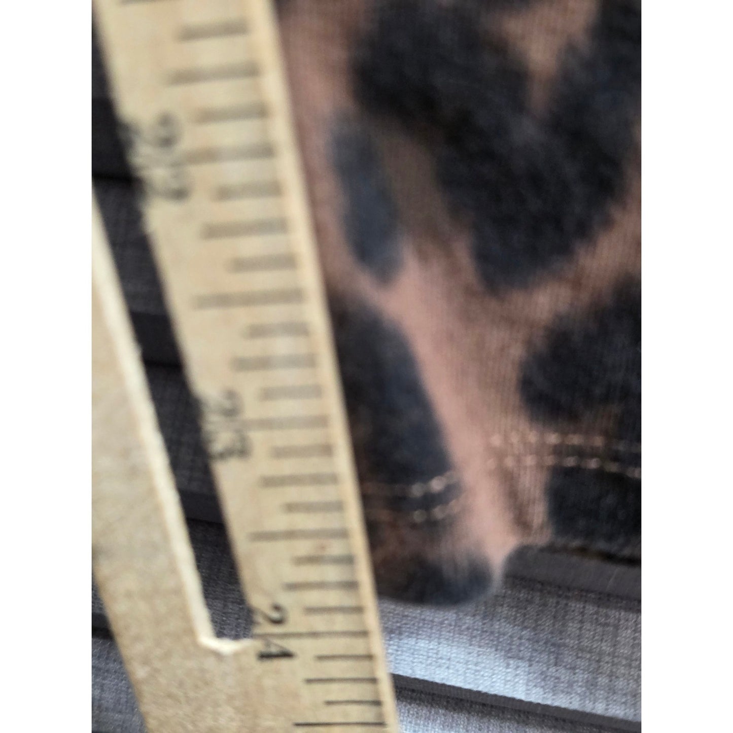 Style & Co Leopard Print Leggings Capris Cropped Plus Size 3X XXX Brown Black
