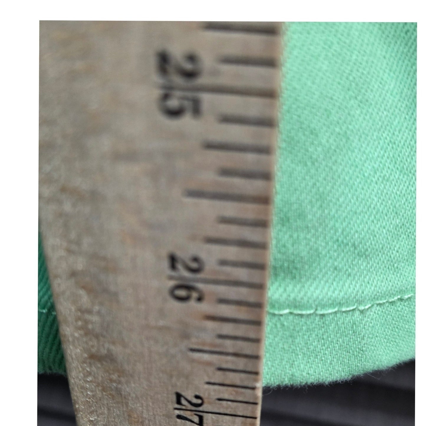 Woman Within Straight Leg jeans Pants Plus Size 26W 26 W Green Stretch Denim Zip