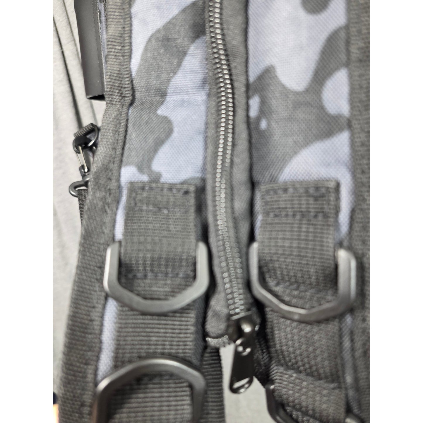 New Tactical Fishing MOLLE Backpack Sling Shoulder Handle Black Camo Utility Bag