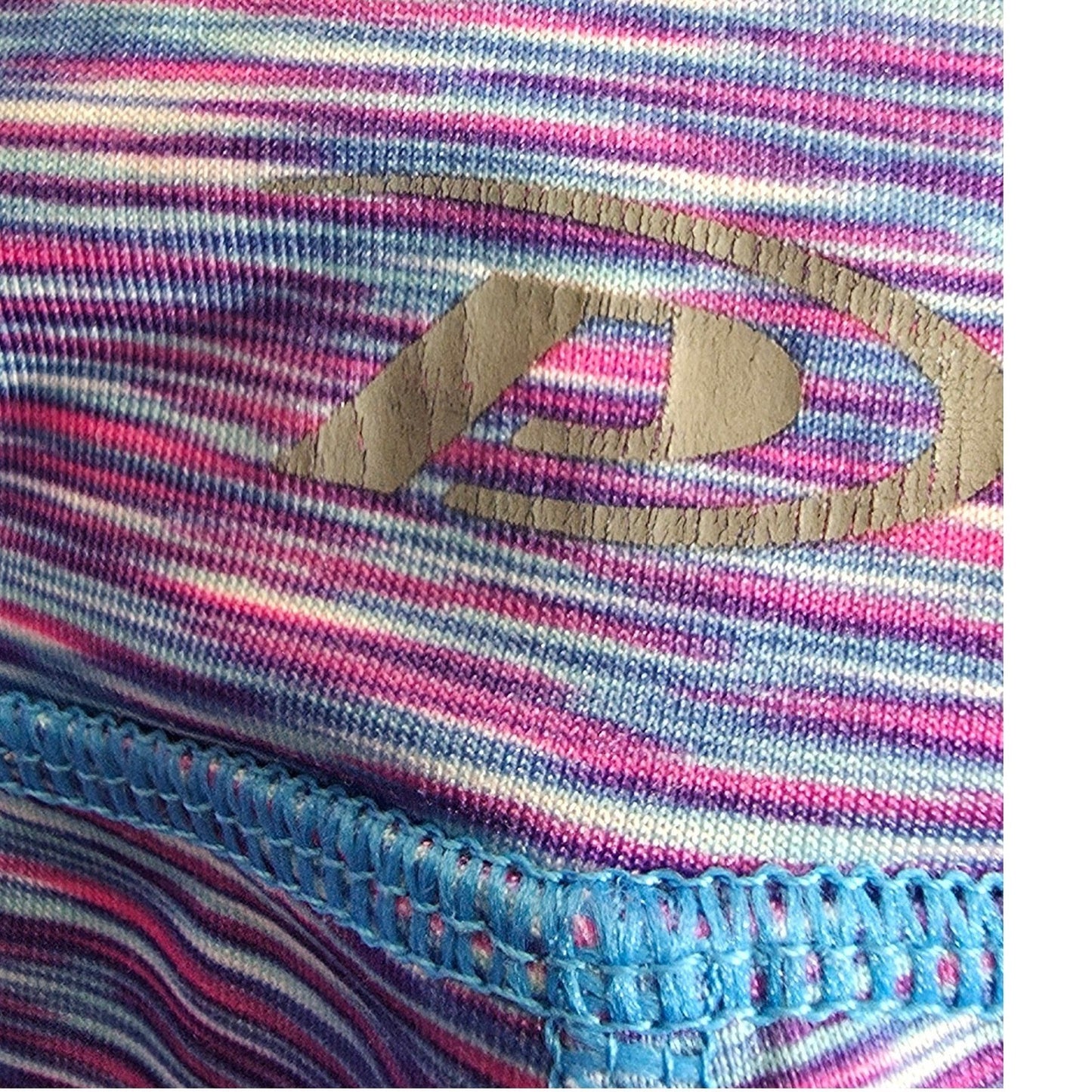 Pro Player Capris Cropped Leggings Plus Size 2X Purple Pink Blue White Wicking