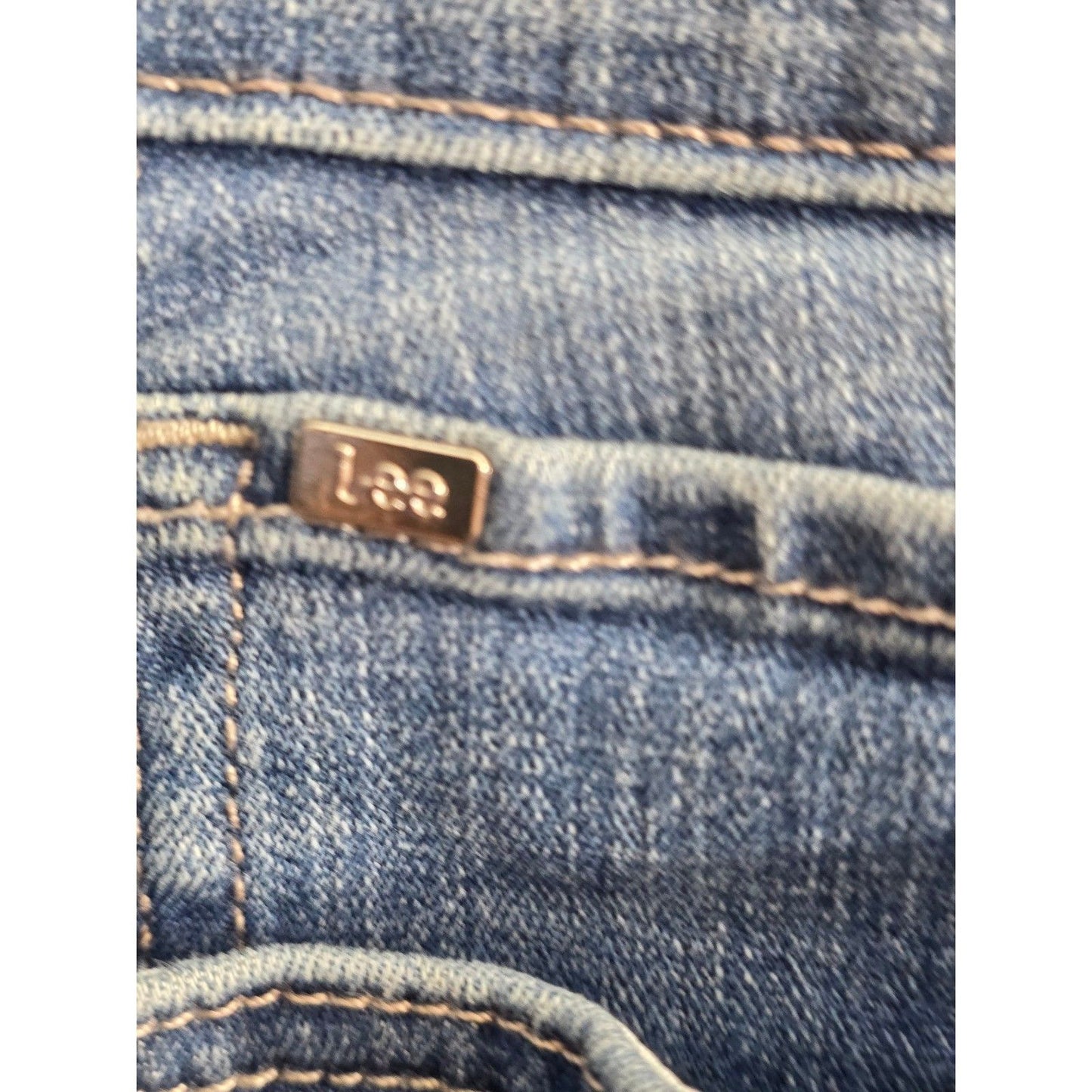 Bootcut Jeans Womens 12 Long Tall Blue Regular Fit Mid Rise Flex Motion Waist