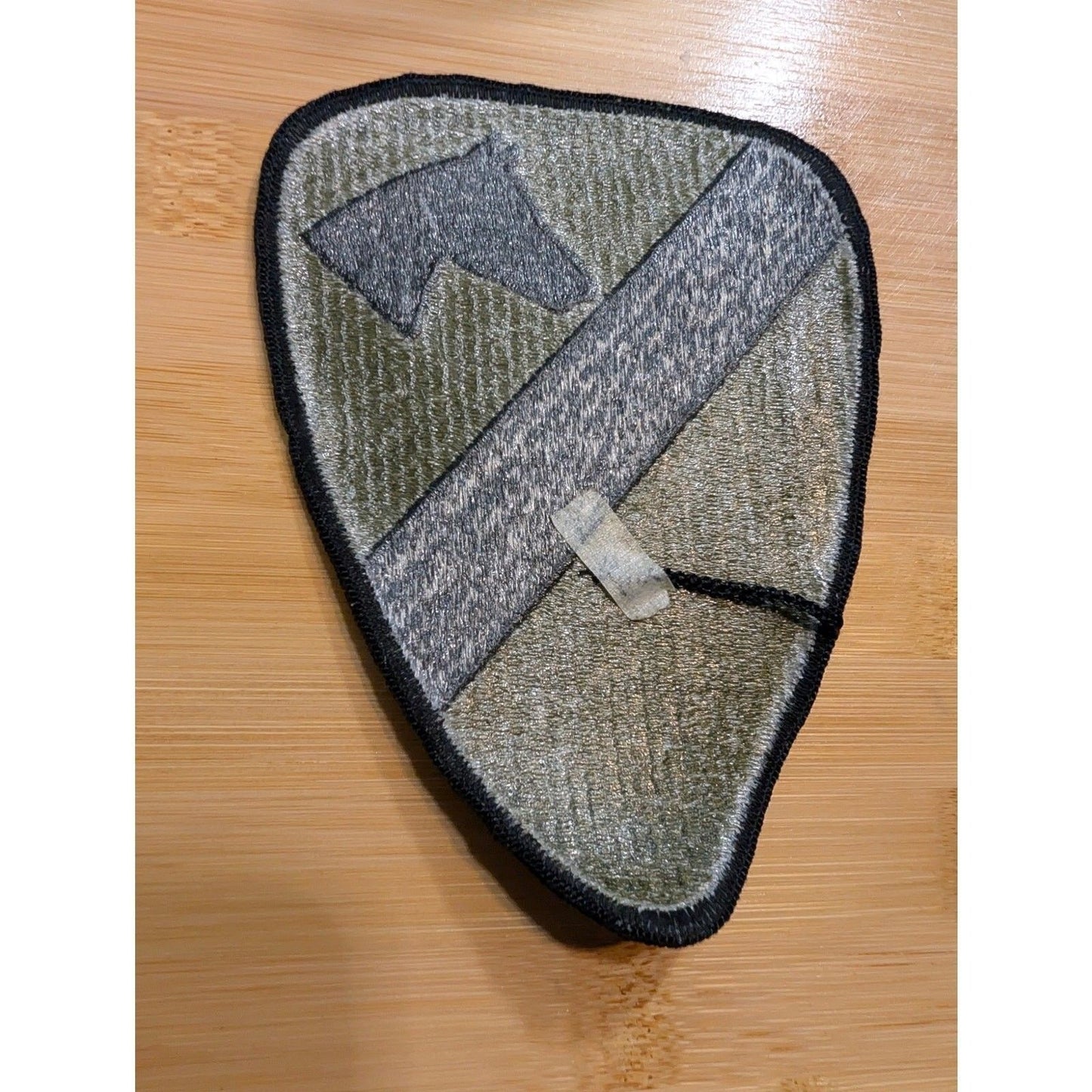 Large Vintage US Army 1st Cavalry Cav Patch New Iron On Od More Recent Horse