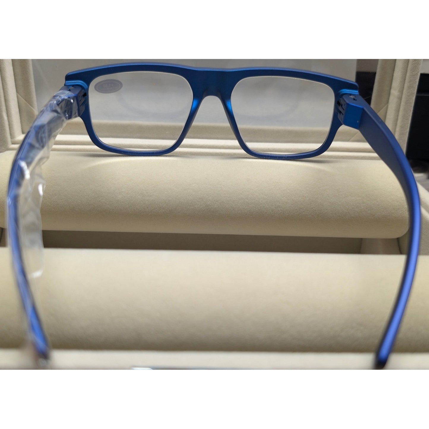 New Reading Glasses Anti Blue 85/15 Light Screwless Hinge Square Rectangular
