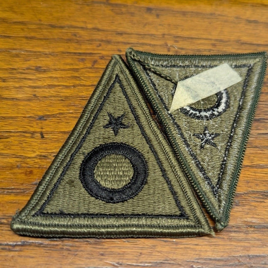 New Lot of 5 Patches US Military Ohio National Guard Triangle Patches Subdued