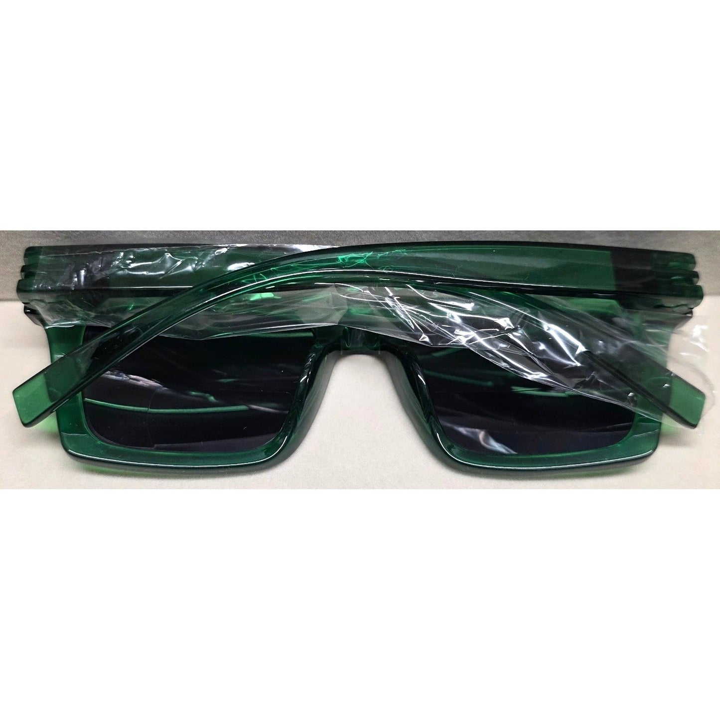 New Bifocal Reading Readers Lenses +1.00 Glasses UV400 Sunglasses Green Square
