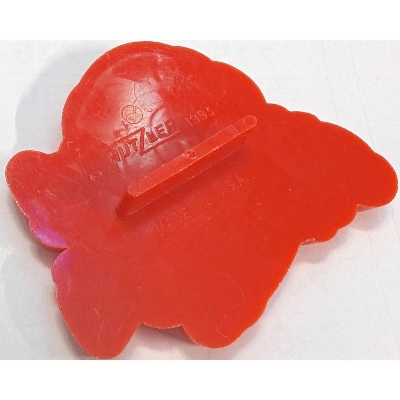Vtg Hutzler Cookie Cutter 3.5" Red Santa Claus 1993 USA Plastic Holiday St Nick