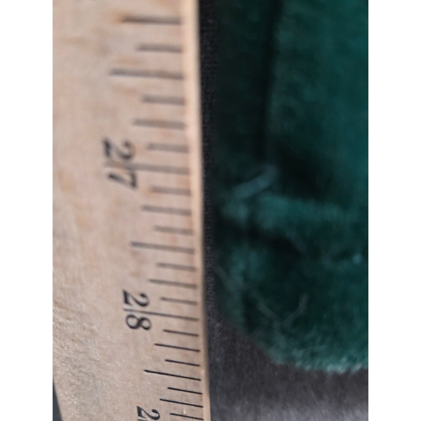 Vintage EZ Gear Sweat Pants PLus Size XL Green Velour Plush Velvety Pockets