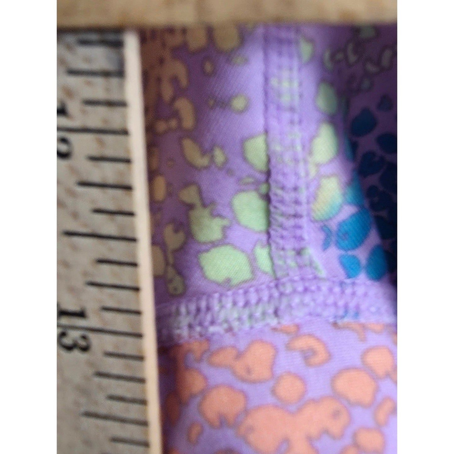 Pro Player Leggings Plus Size 2X XX Neon Orange PInk Purple Teal Green Snake