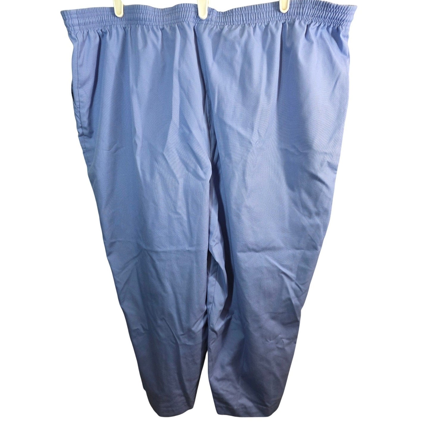 Vtg Koret Francisca Pull On Pants Womens 28W 28 W Blue Elastic Waist Pull On USA