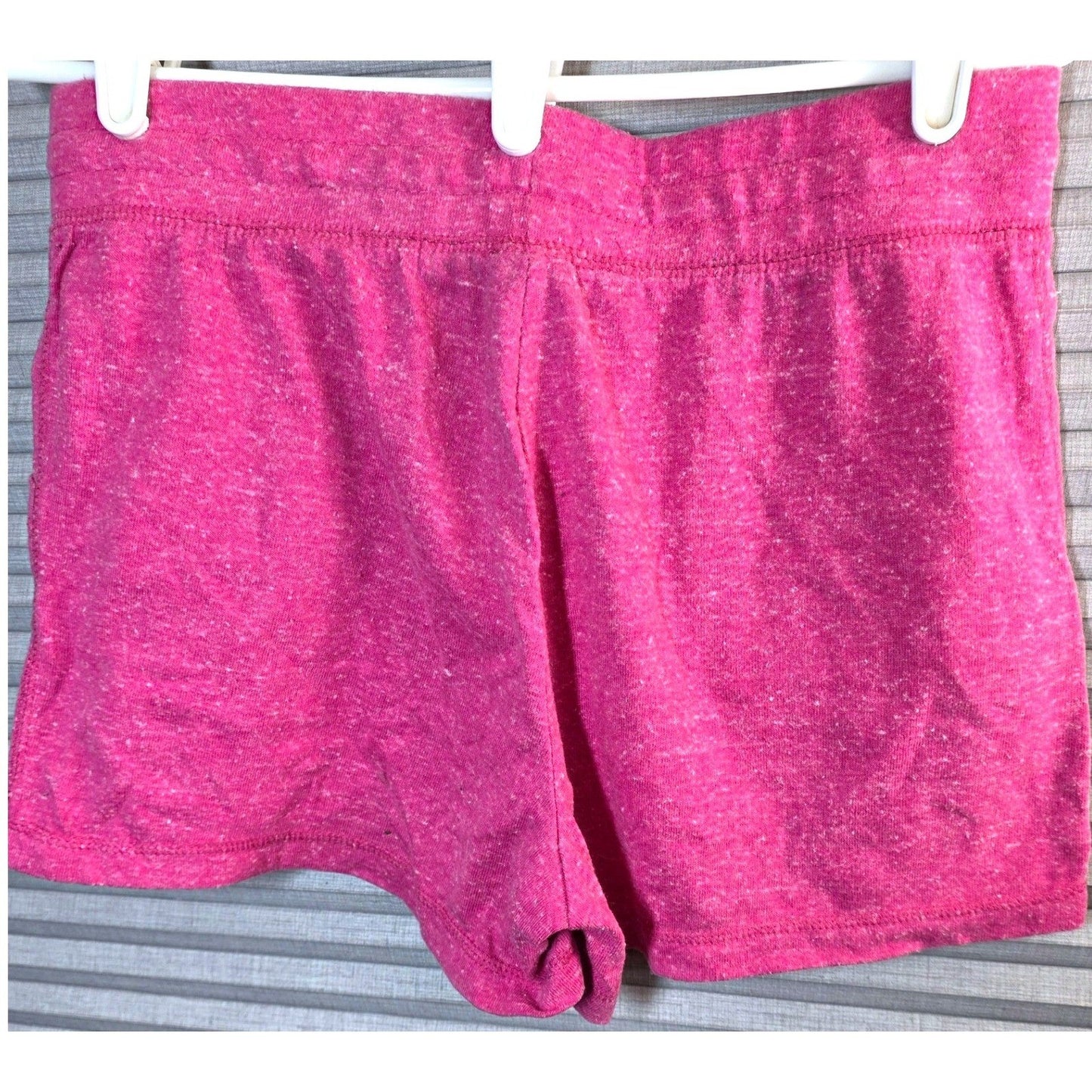 Athletic Works Shorts Womens Medium M 8 10 Pink Heather Drawstring Pockets Soft