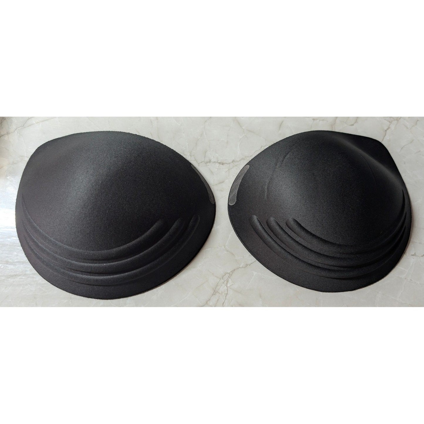 New Bra Cup Inserts Black Padded Plus Size 3X Foam Replacements Swimsuit Dresses