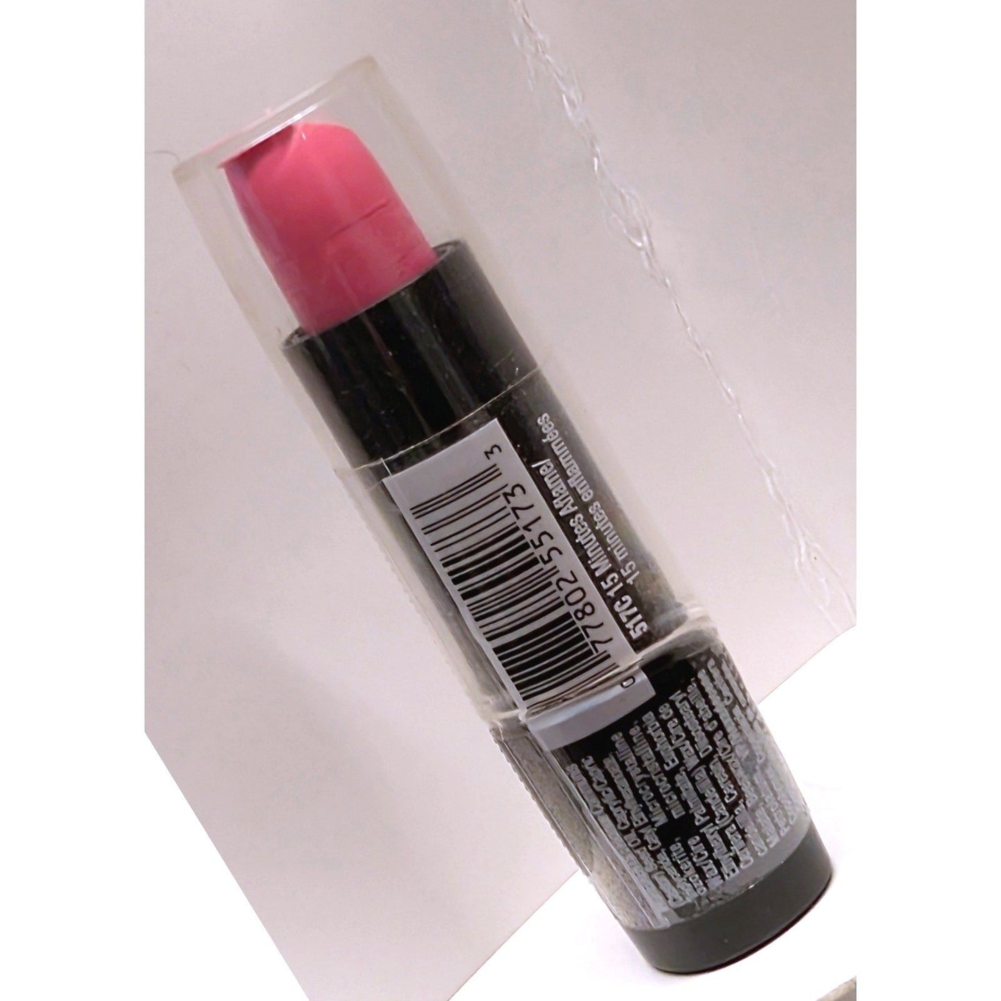 DAMAGED TIP New Wet N Wild Silk Finish Lipstick 517C 15 Minutes Pink Makeup