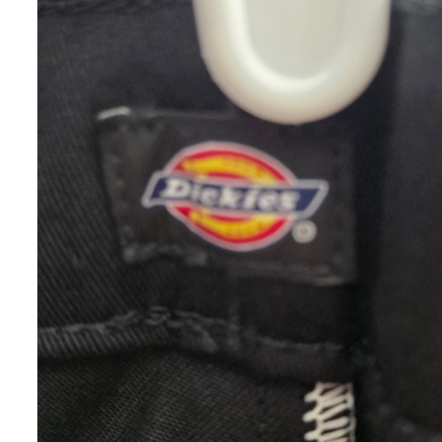 NEW Dickies Skinny Fit Pants Womens Plus Size 24 W 24W Black Stretch Twill Work