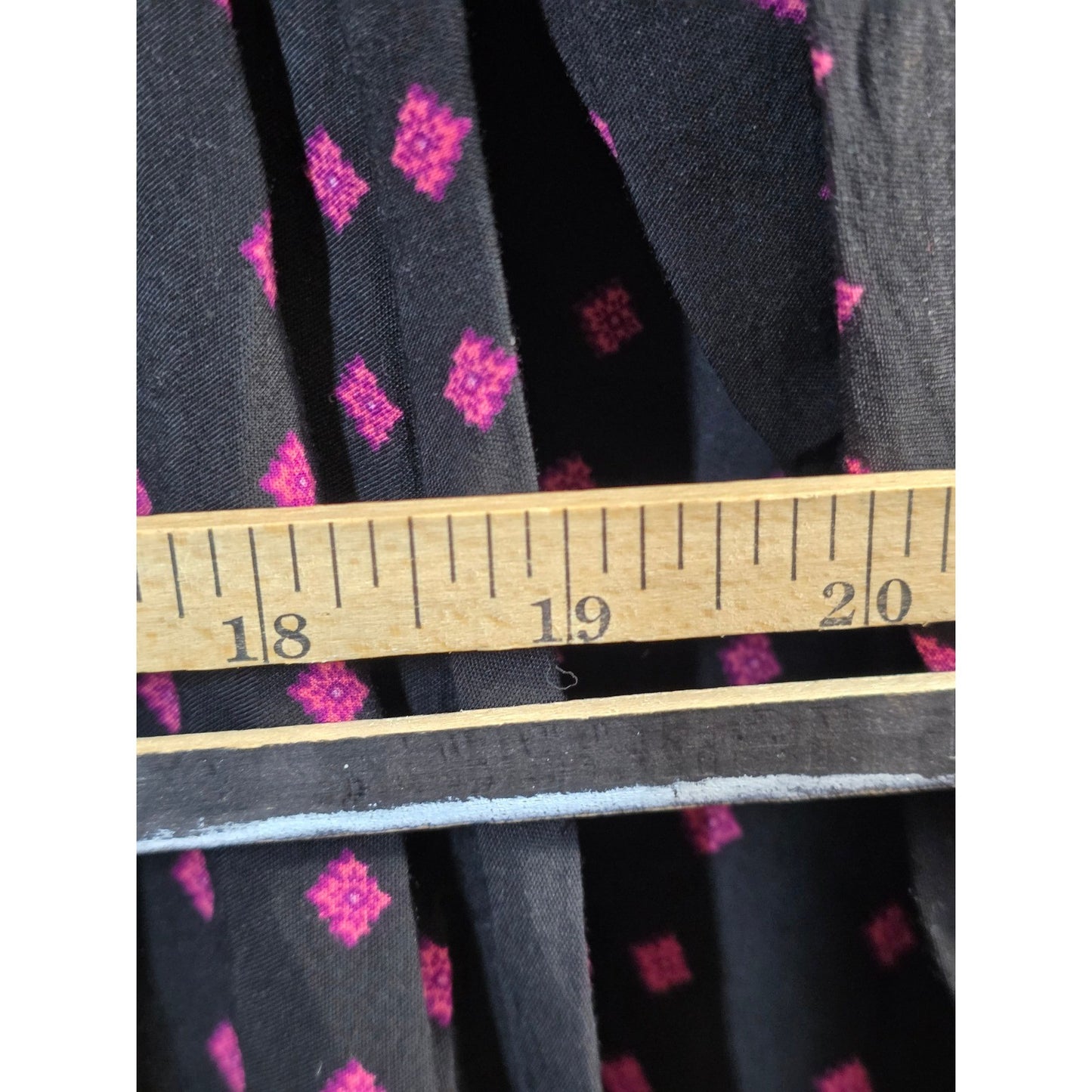 Abollria Dress Plus Size 2XL Black Pink Peach Boho Paisley Long Slv Tunic Mini