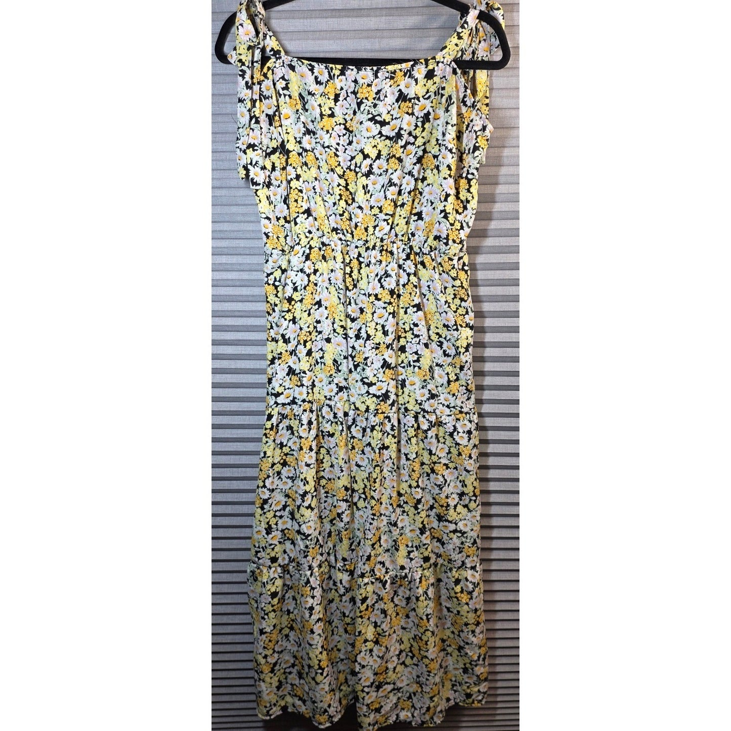 Social Standard Sanctuary Floral Maxi Dress Plus Size XXL 2X XX Tiered Smock