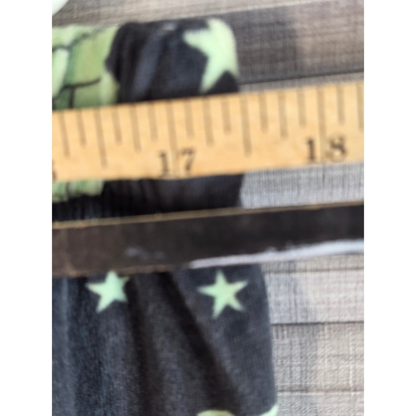 Lucasfilm Star Wars Grogu Baby Yoda Pajama Pants Womens XL 16 18 Black Green