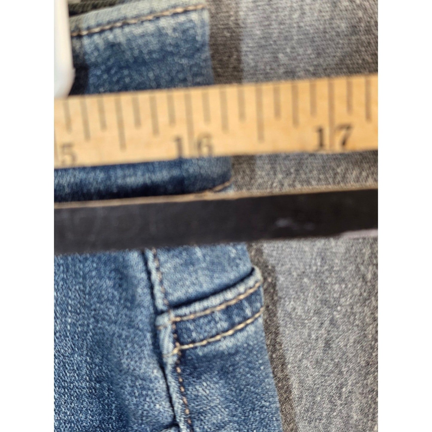 Bootcut Jeans Womens 12 Long Tall Blue Regular Fit Mid Rise Flex Motion Waist