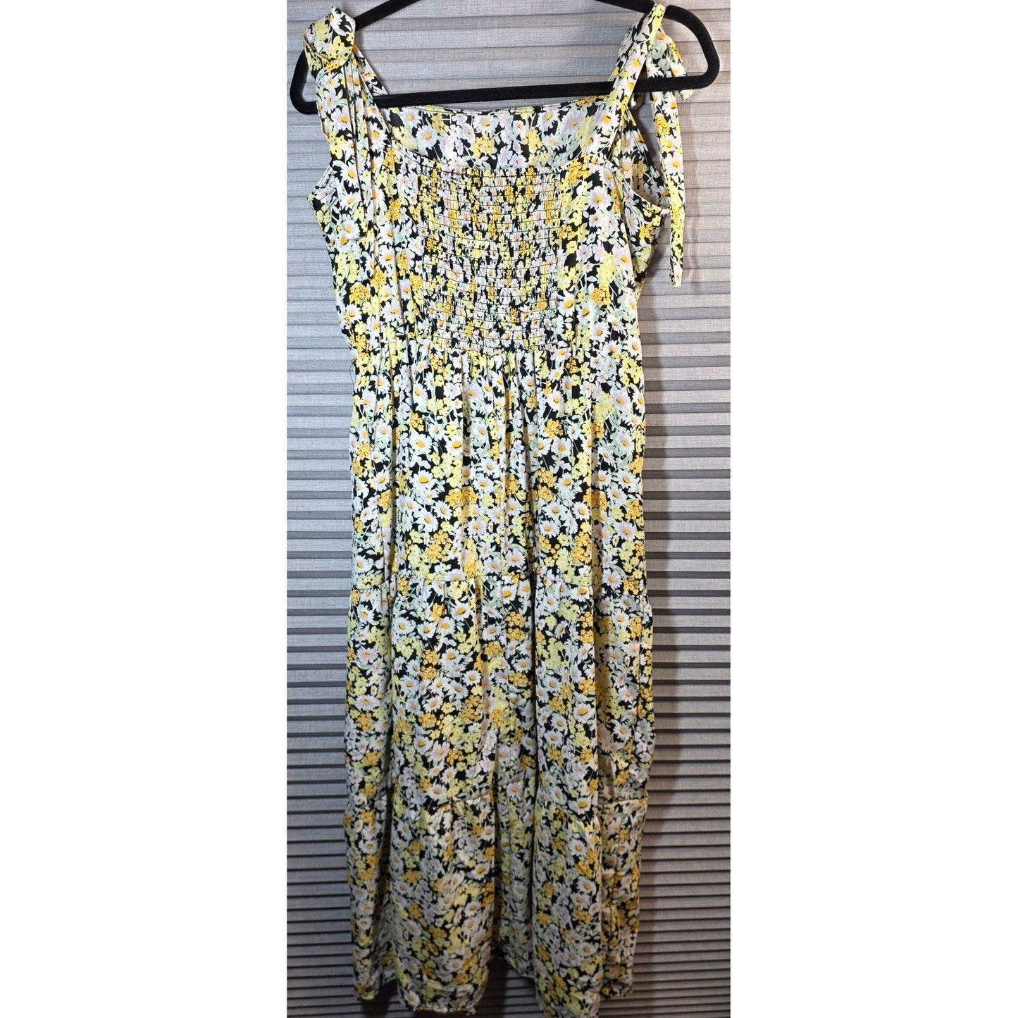 Social Standard Sanctuary Floral Maxi Dress Plus Size XXL 2X XX Tiered Smock