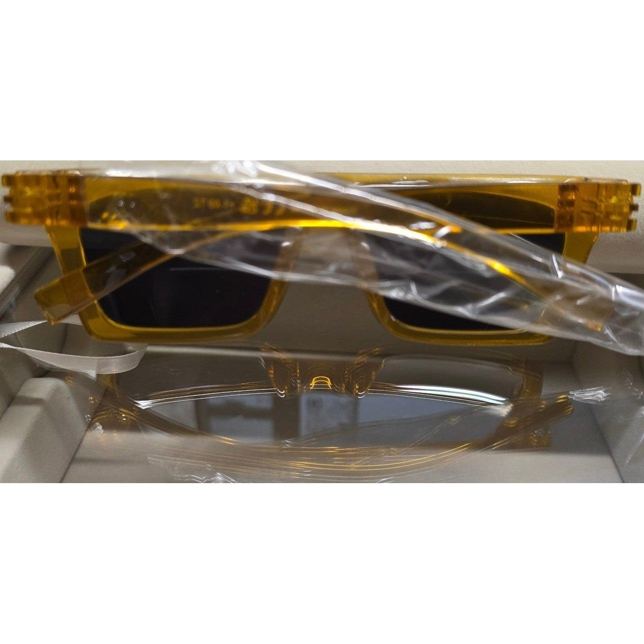 New Bifocal Reading Readers Lenses +1.00 Glasses UV400 Sunglasses Orange Square