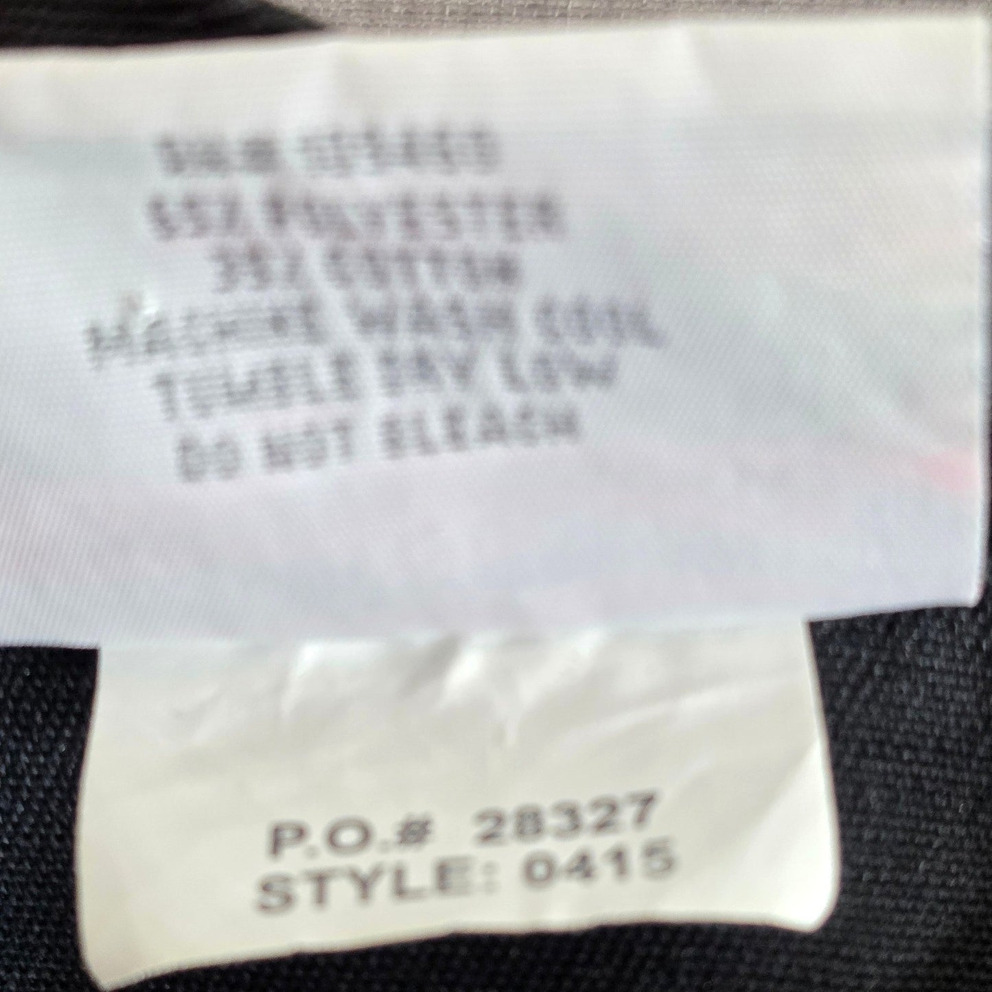 Uncommon Threads Chef Coat Mens 2XL Black Short Sleeve Button Front Twill 0415
