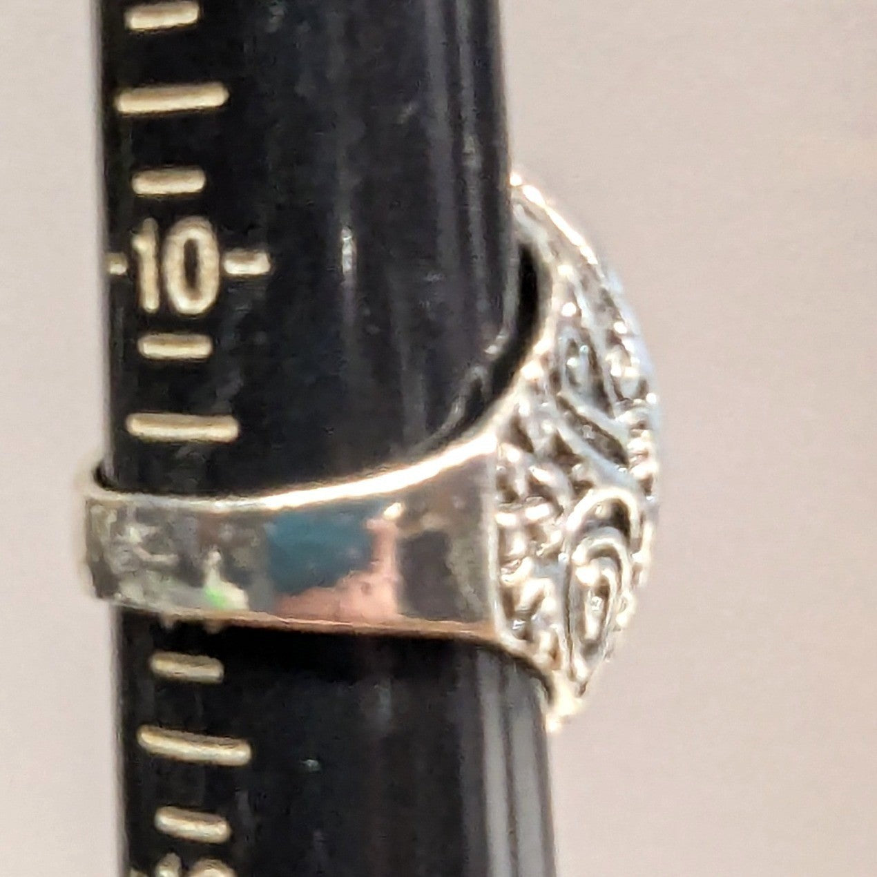 SilverTone Marquise Faceted Yellow Citrine November Statement Ring Plus Size 11