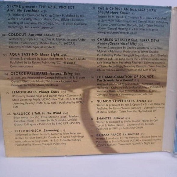 Milan California Dreamin CD 2002 Blue Vintage Electronic David Ireland Foldout