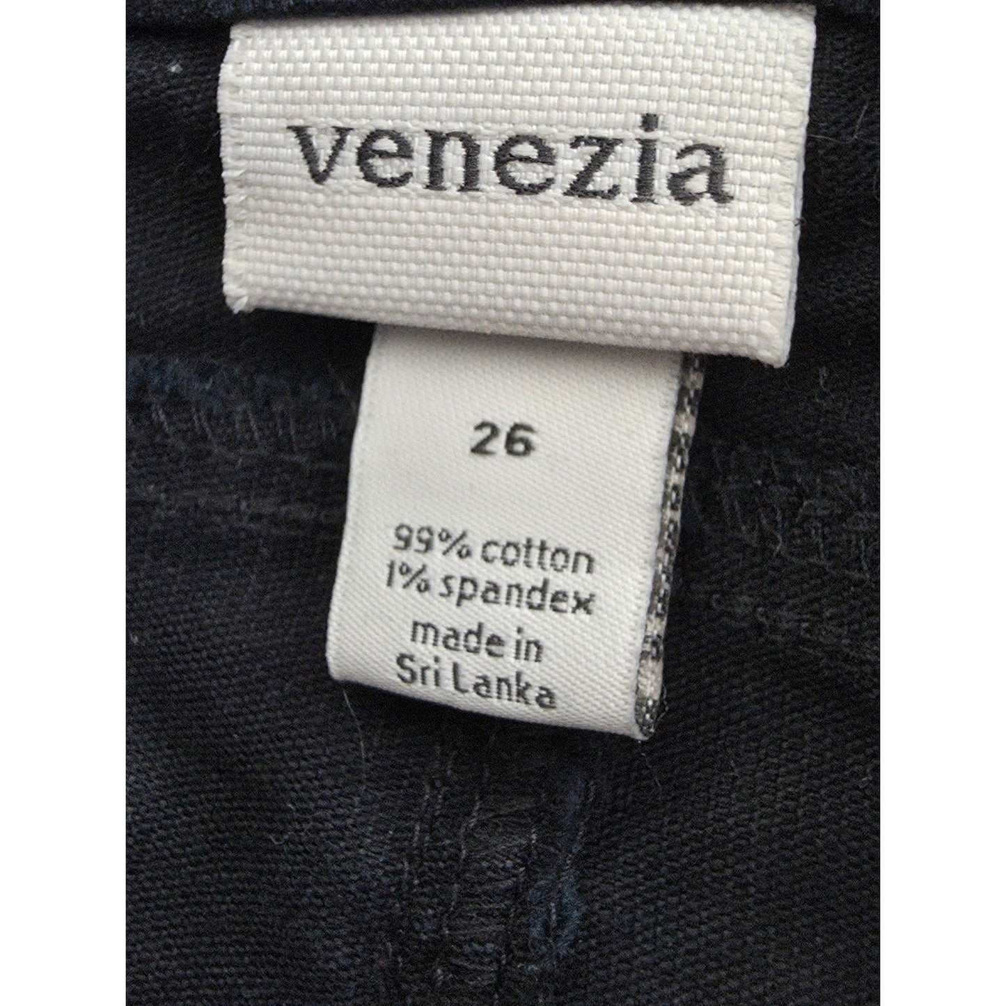 Lane Bryant Venezia Bermuda Shorts Plus Size 26 Black Stretch Textured Pockets