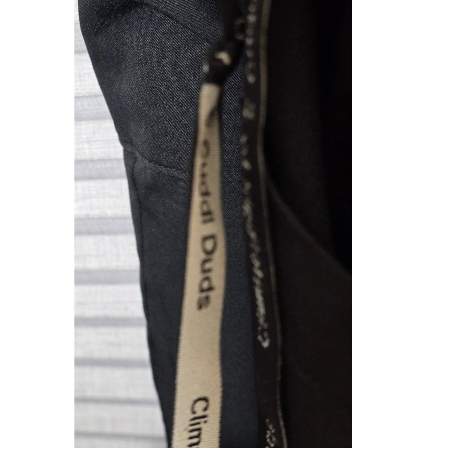 Climate Right Cuddl Duds Jogger Scrub Pants Womens Large Black Pockets Elastic